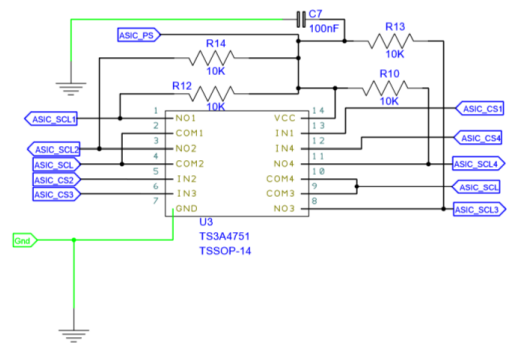 Figure 8 – Sensors Clock Switches