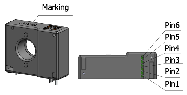 Figure 4 - KEMET FG-R05-3A fluxgate current sensor